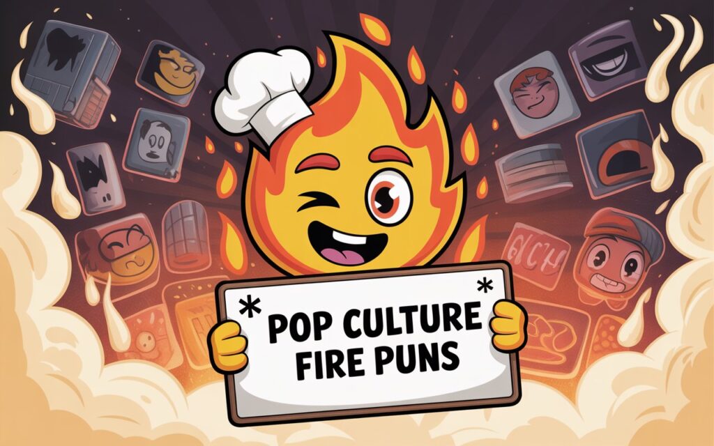 Pop Culture Fire Puns