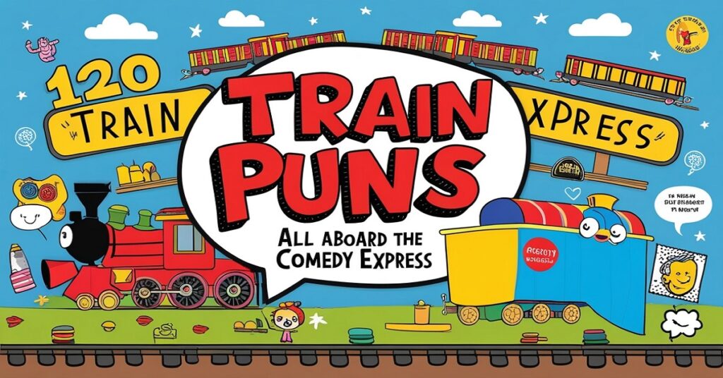 120 Train Puns All Aboard the Comedy Express