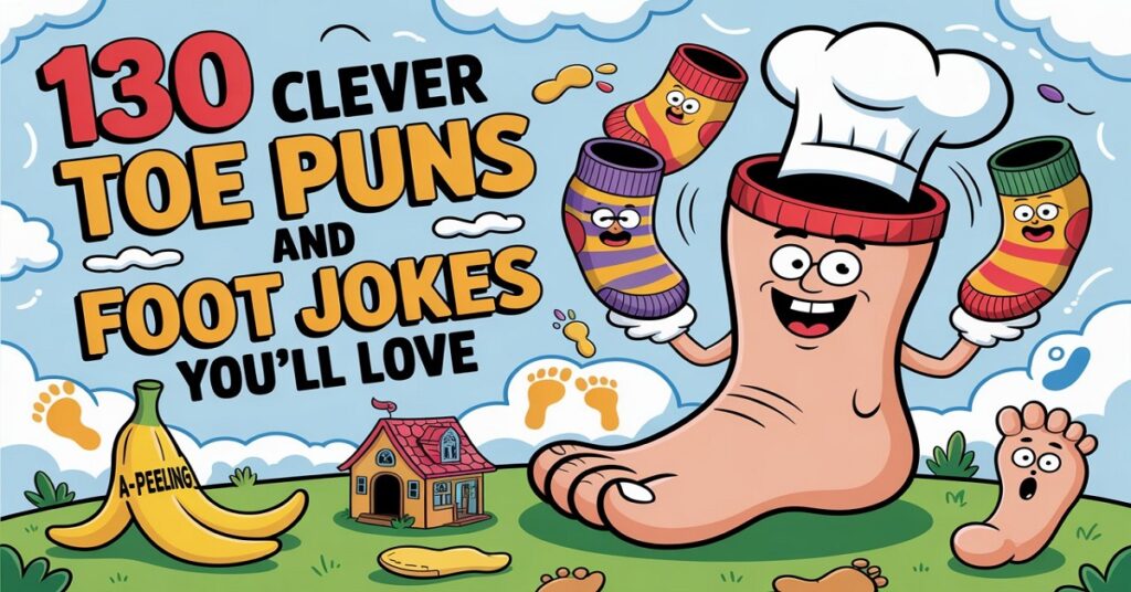 130 Clever Toe Puns and Foot Jokes You’ll Love