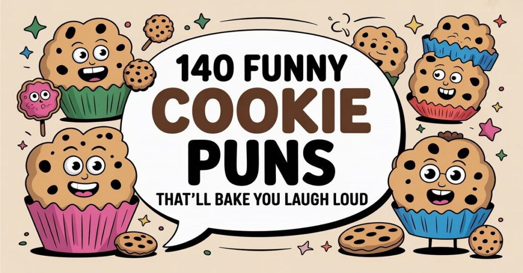 140 Funny Cookie Puns That’ll Bake You Laugh Out Loud