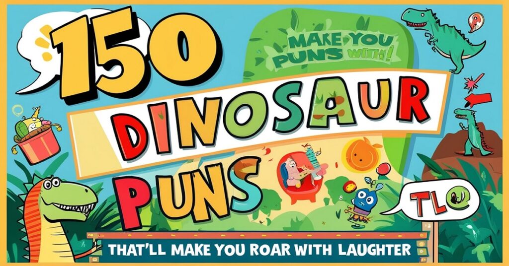 150 Dinosaur Puns That’ll Make You Roar with Laughter