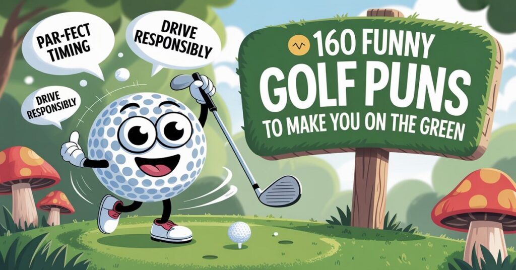 160 Funny Golf Puns to Make You LOL on the Green