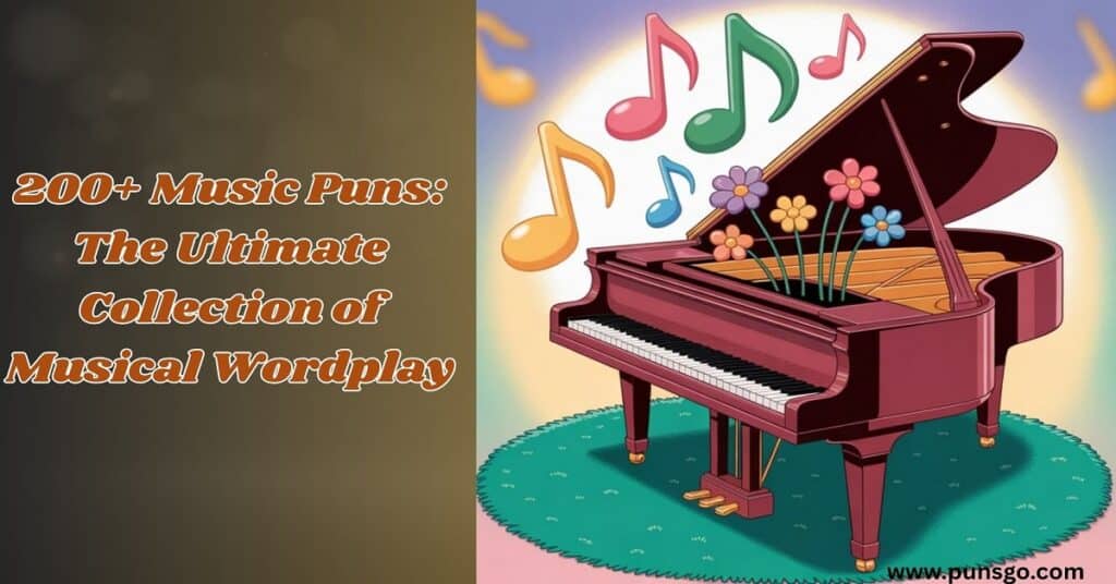 200+ Music Puns The Ultimate Collection of Musical Wordplay