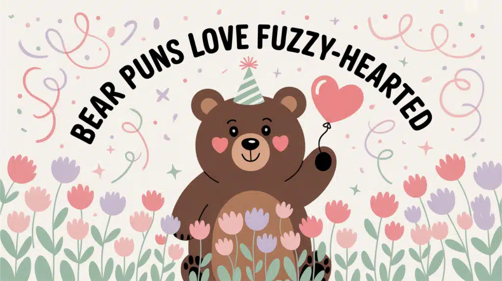 Bear Puns Love Edition For The Fuzzy-Hearted