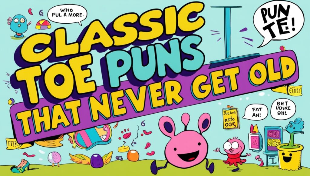 Classic Toe Puns That Never Get Old