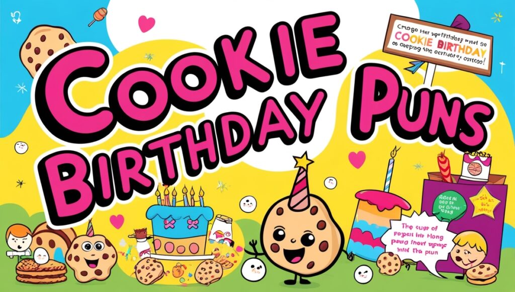 Cookie Birthday Puns