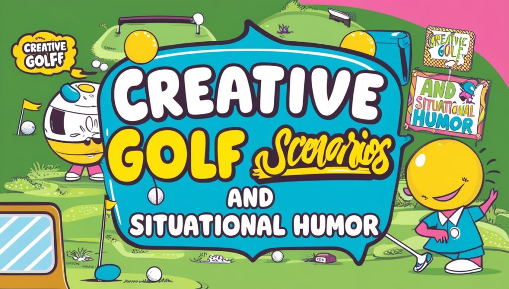 Creative Golf Scenarios and Situational Humor