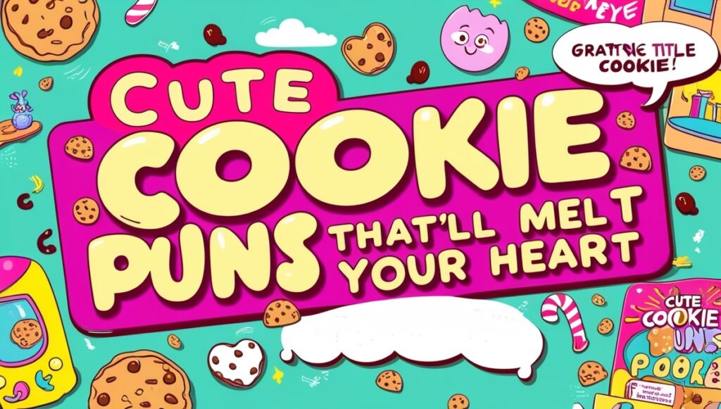 Cute Cookie Puns That'll Melt Your Heart