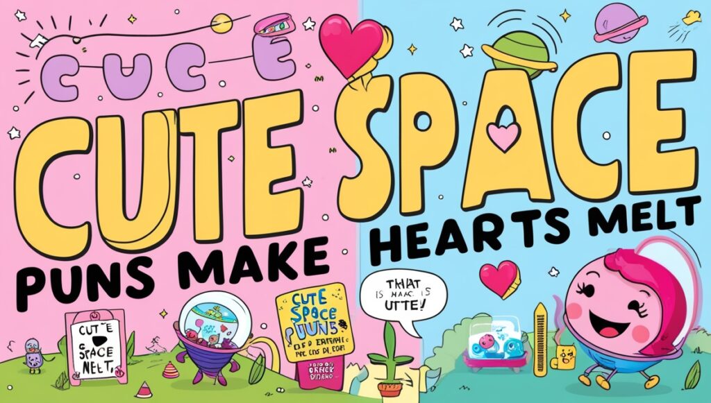 Cute Space Puns That Make Hearts Melt