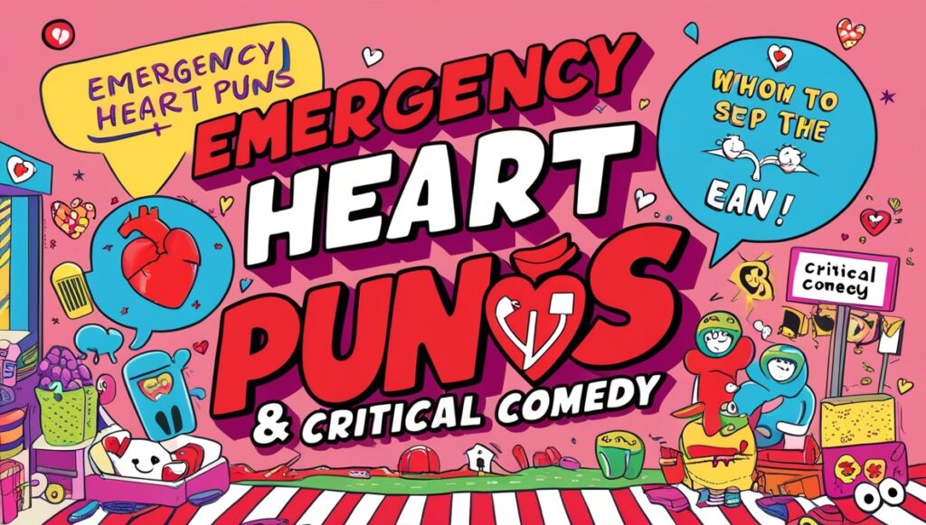 Emergency Heart Puns & Critical Comedy