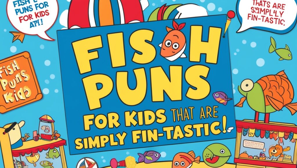 Fish Puns for Kids That Are Simply Fin-tastic