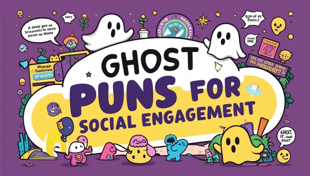 Ghost Puns for Social Engagement