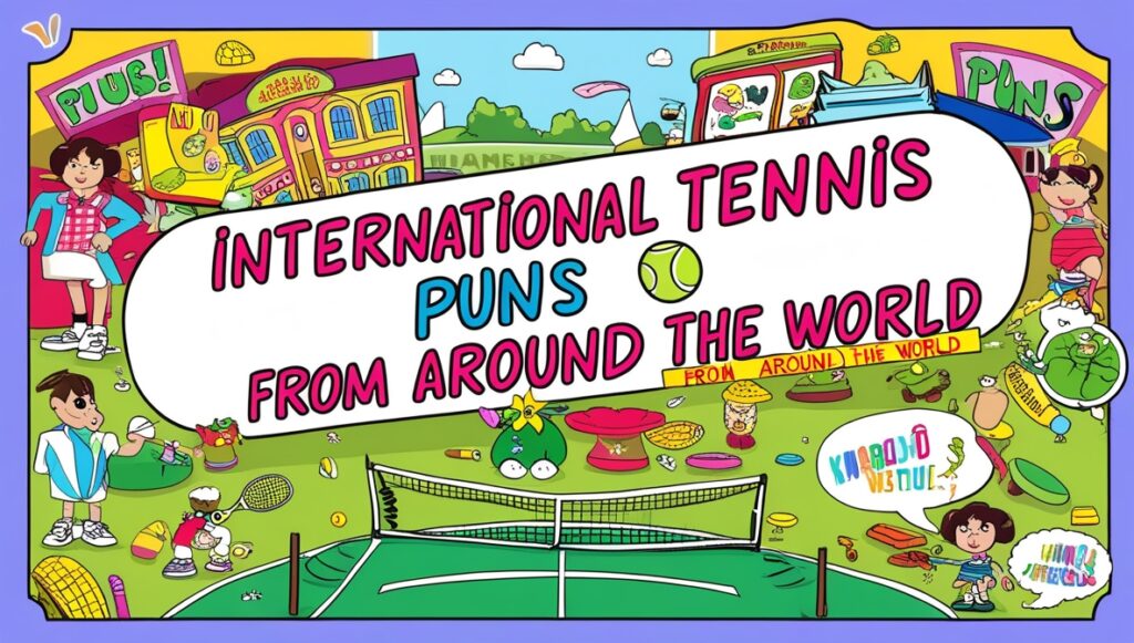 International Tennis Puns from Around the World