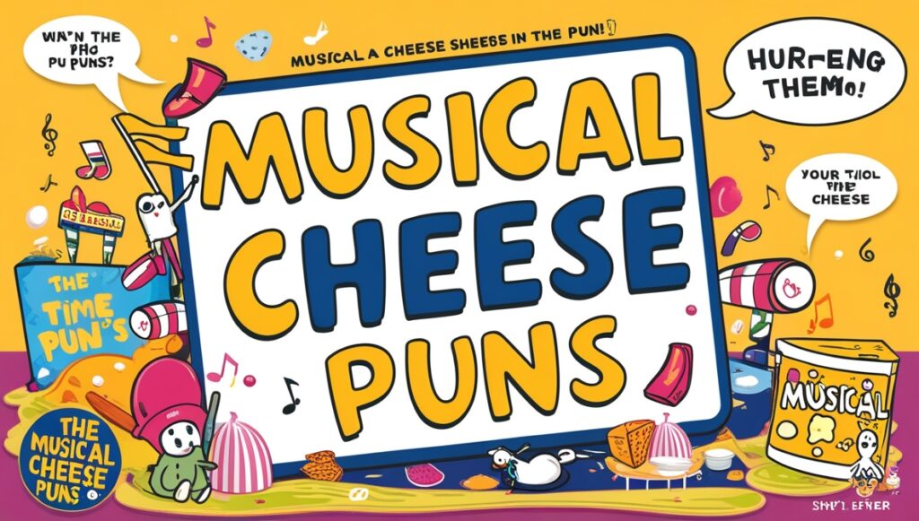 Musical Cheese Puns That Hit the Right Note