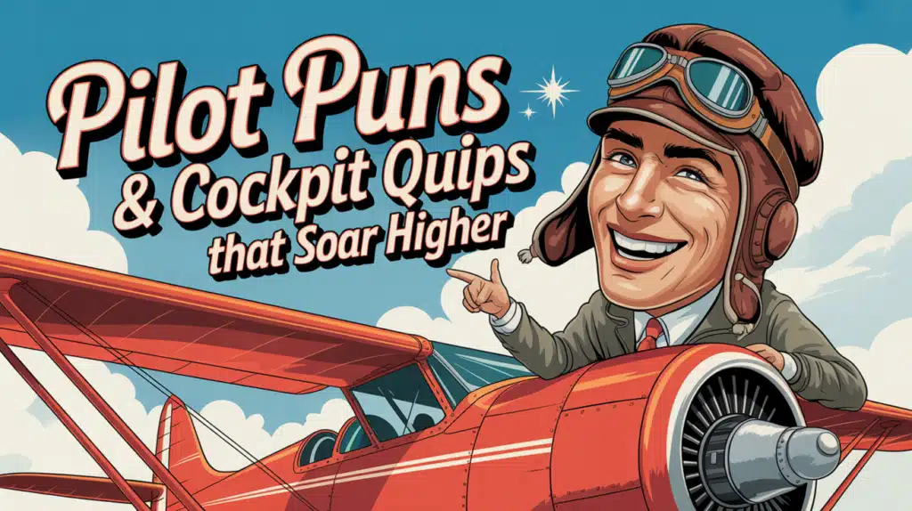 Pilot Puns & Cockpit Quips That Soar Higher