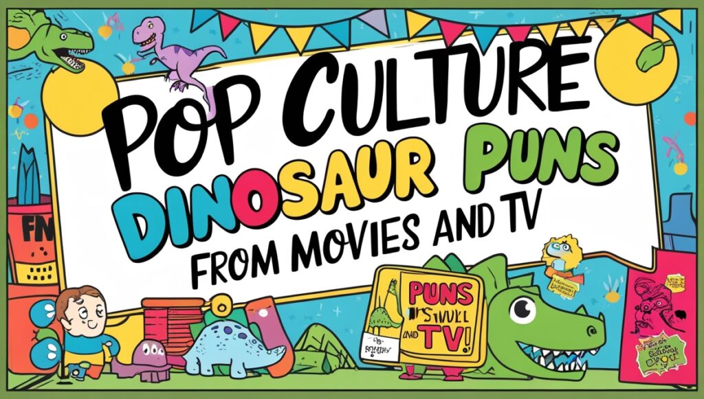 Pop Culture Dinosaur Puns from Movies and TV