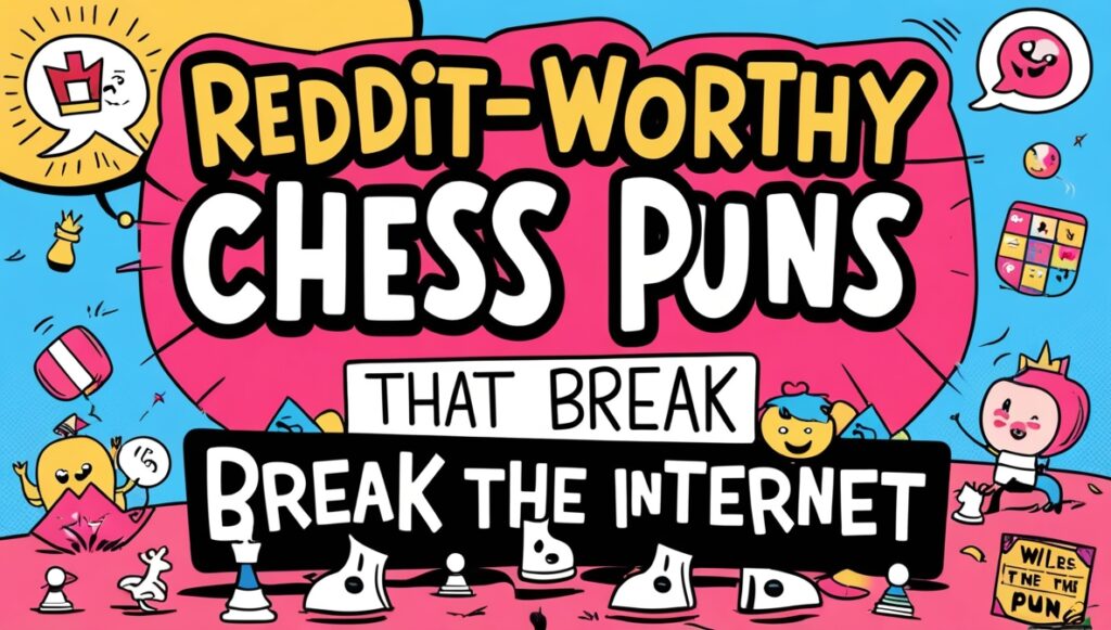 Reddit Worthy Chess Puns That Break the Internet