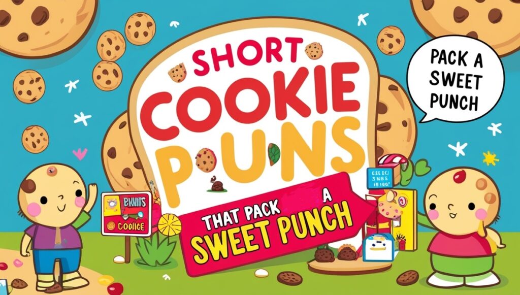 Short Cookie Puns That Pack a Sweet Punch