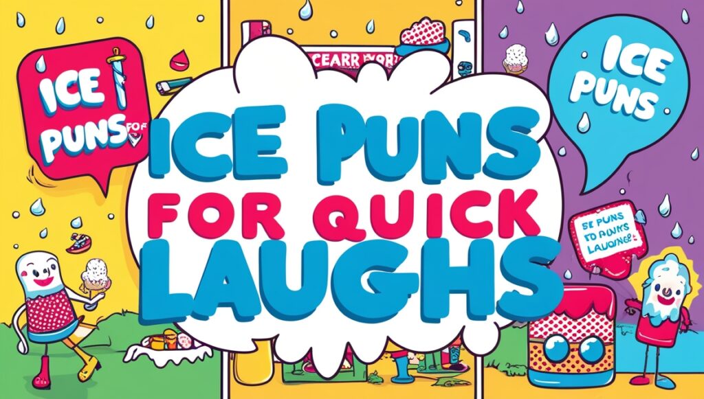 Short Ice Puns for Quick Laughs 
