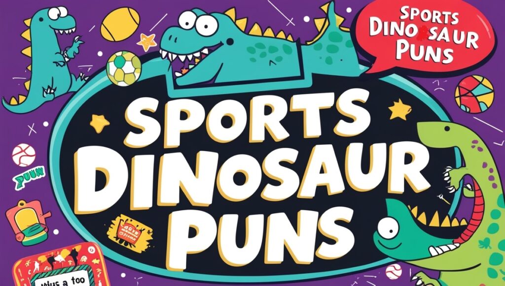 Sports Dinosaur Puns