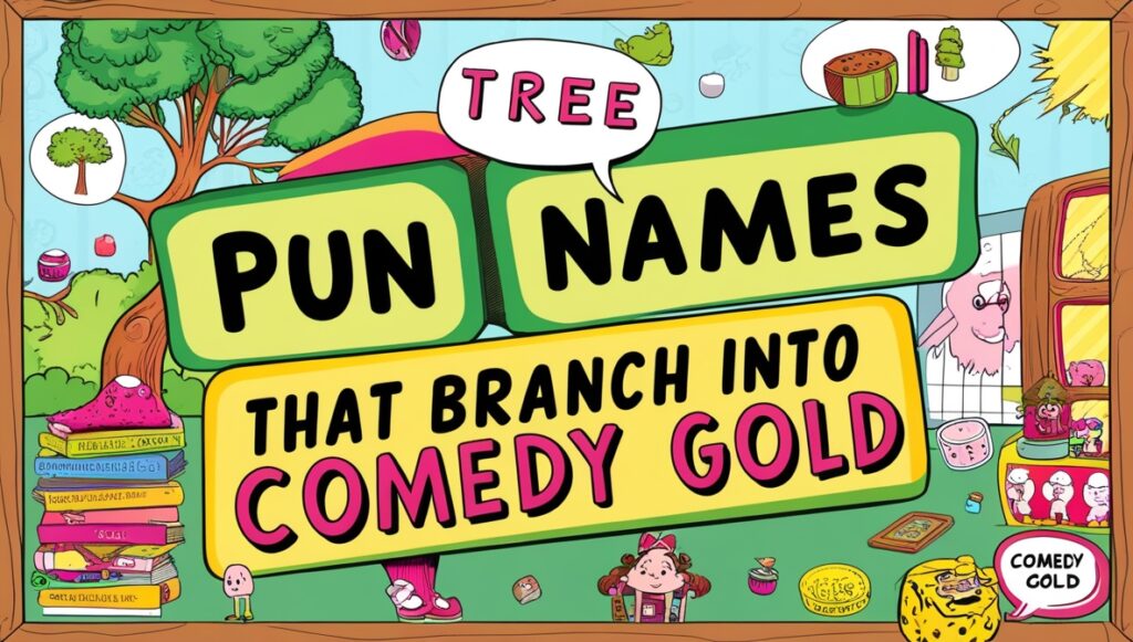 Tree Pun Names That Branch Into Comedy Gold