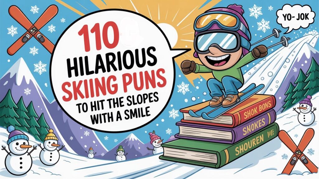 110 Hilarious Skiing Puns to Hit the Slopes with a Smile