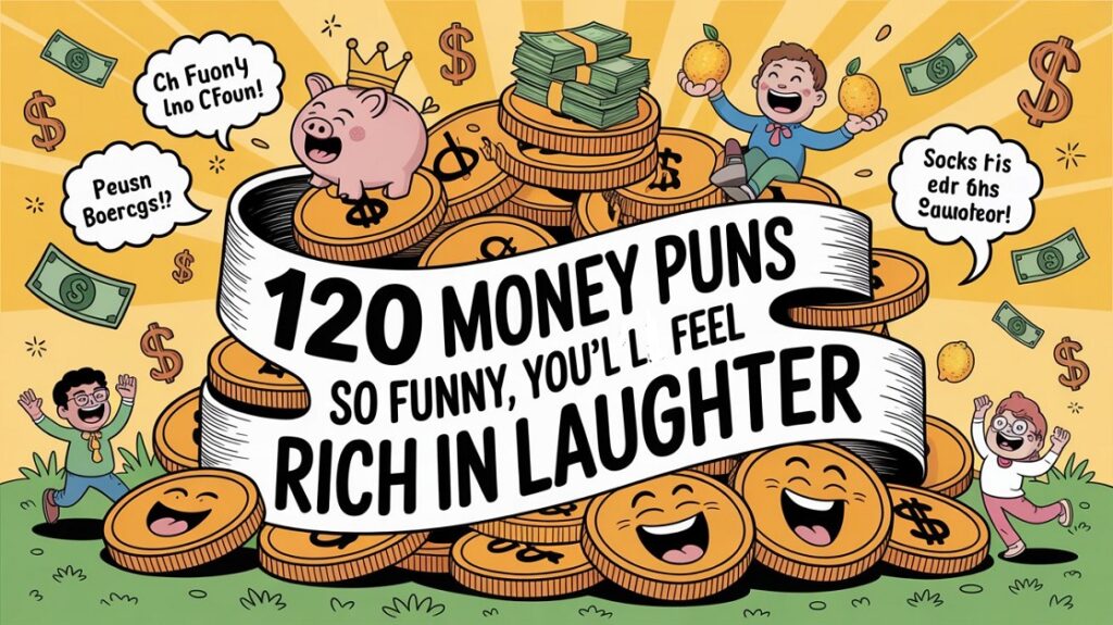 120 Money Puns So Funny, You’ll Feel Rich in Laughter