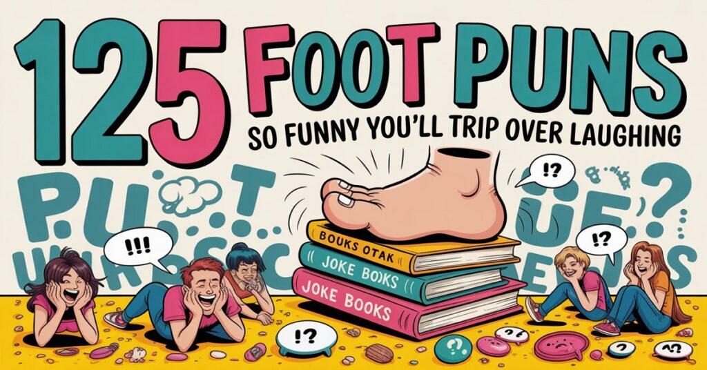 125 Foot Puns So Funny You’ll Trip Over Laughing