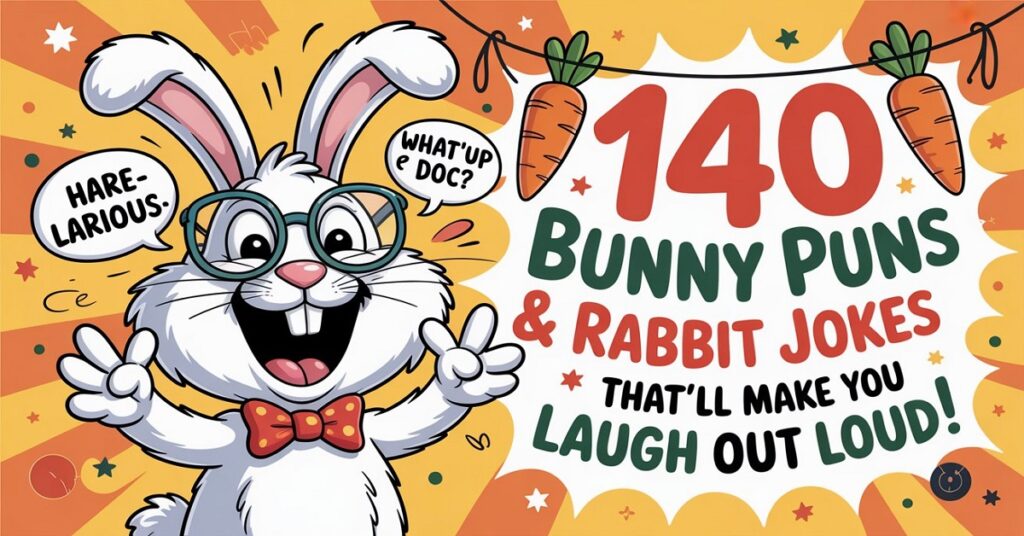 140 Bunny Puns & Rabbit Jokes That’ll Make You Laugh Out Loud