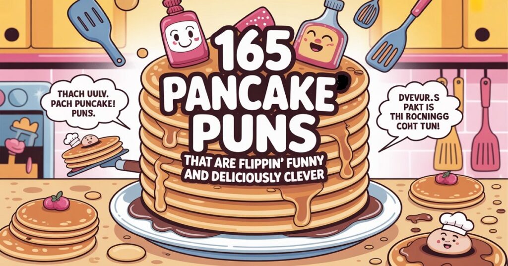 165 Pancake Puns That Are Flippin’ Funny and Deliciously Clever