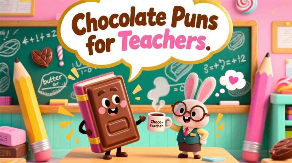 Chocolate Puns for Teachers