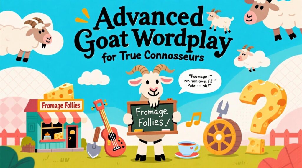 Advanced Goat Wordplay for True Connoisseurs