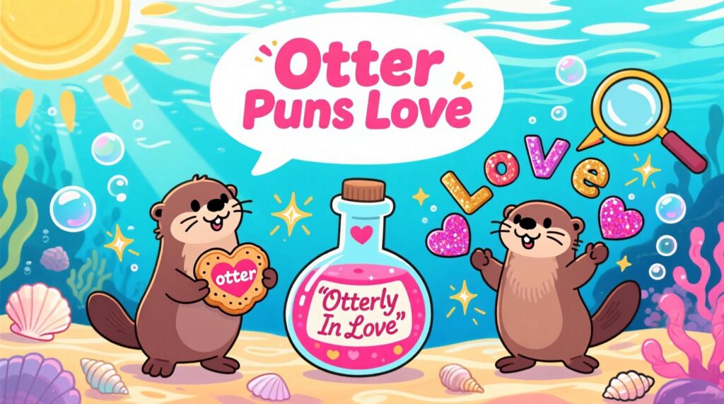 Otter Puns Love