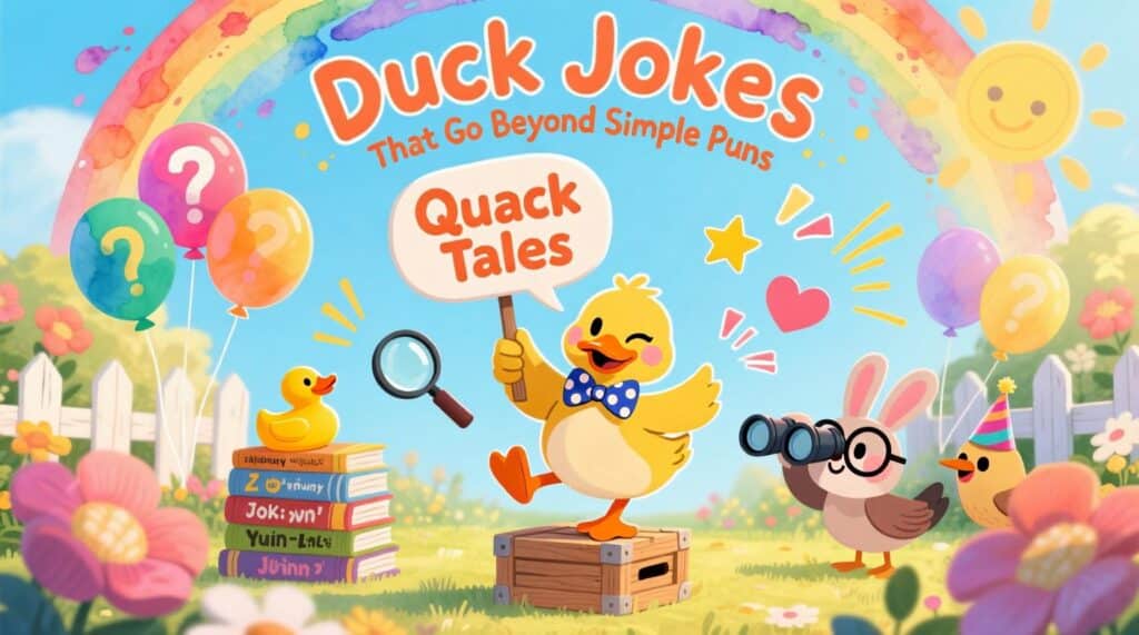 Duck Jokes That Go Beyond Simple Puns