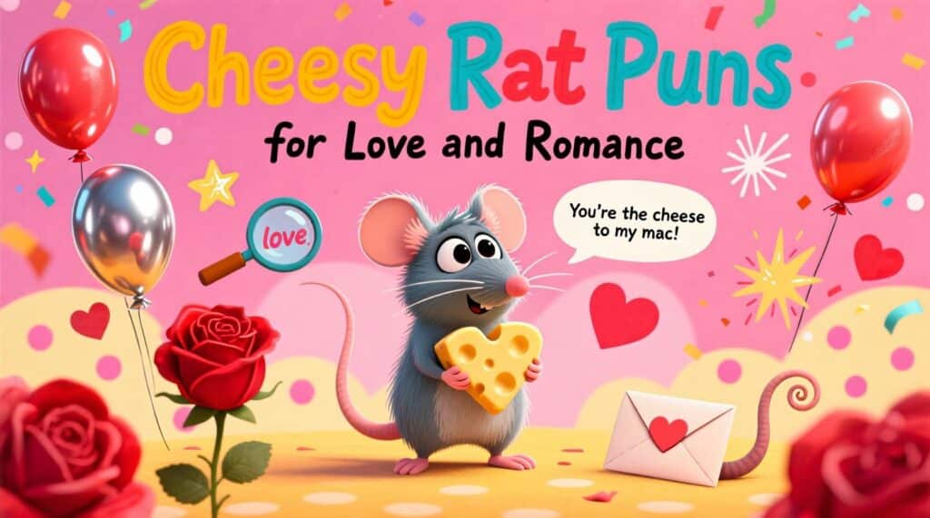 Cheesy Rat Puns for Love and Romance