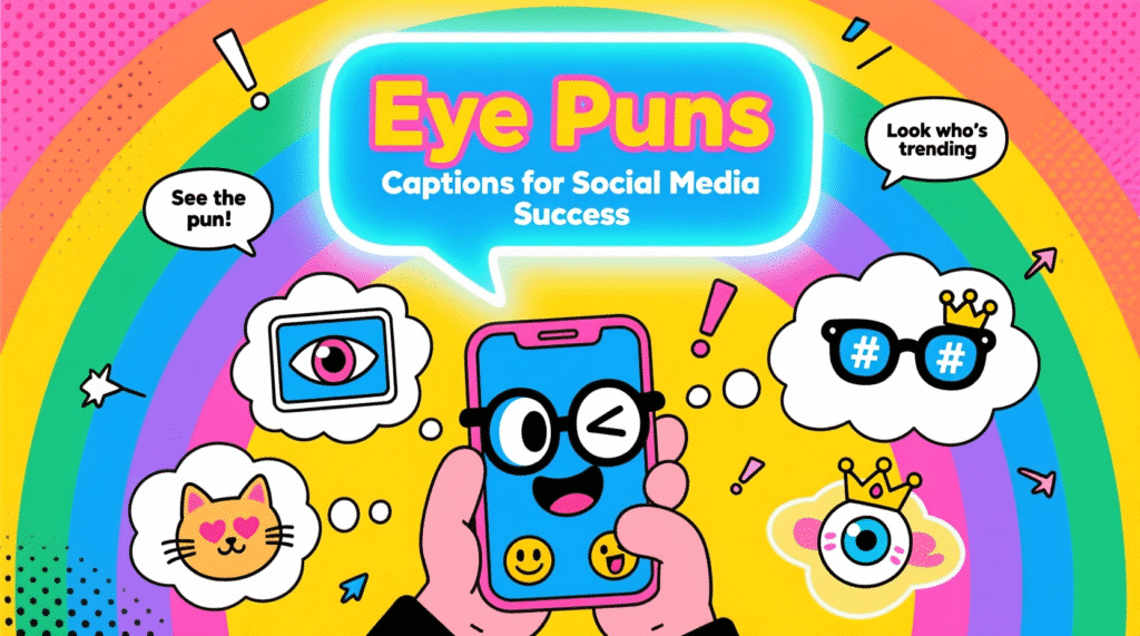 Eye Puns Captions for Social Media Success