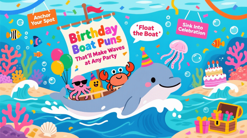 Birthday Boat Puns That'll Make Waves at Any Party