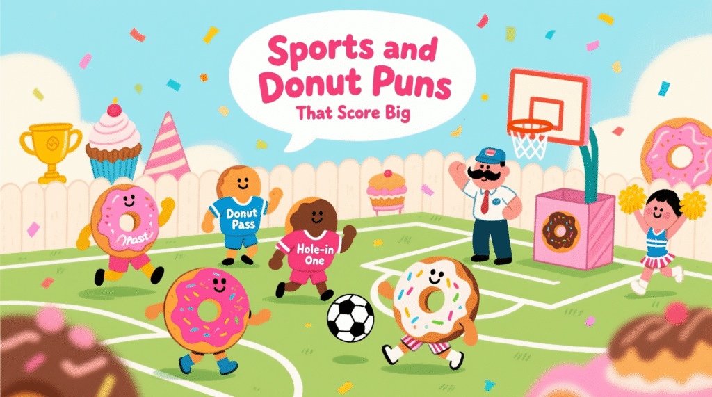 Sports and Donut Puns That Score Big