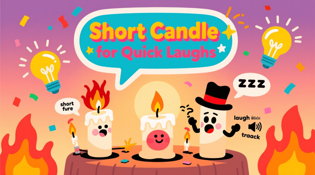 Short Candle Puns for Quick Laughs