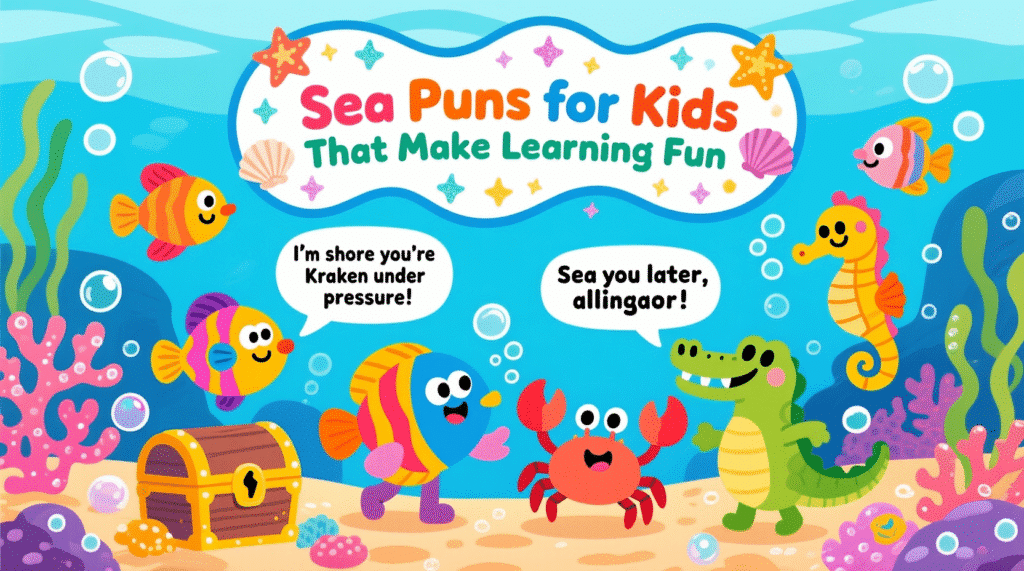 Sea Puns for Kids That Make Learning Fun