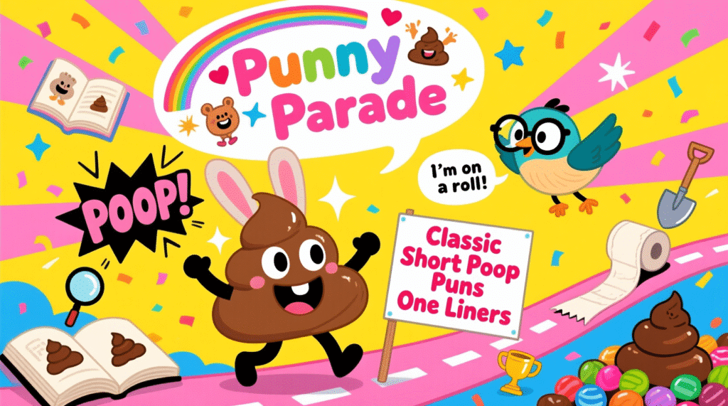 classic short poop puns 