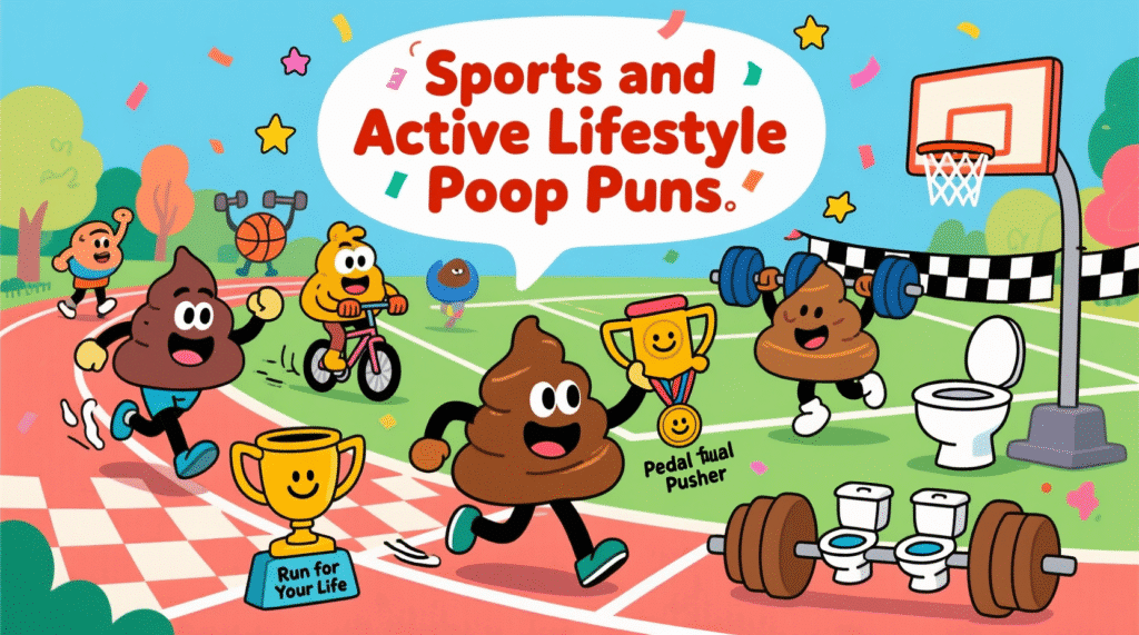 Sports and Active Lifestyle Poop Puns