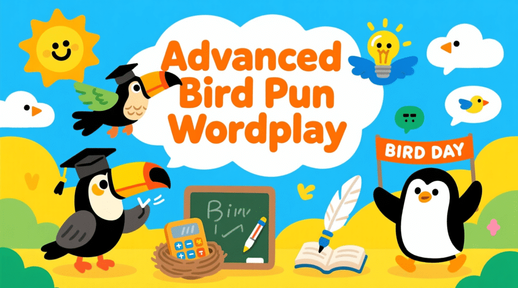 Advanced Bird Pun Wordplay