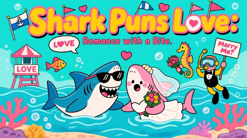 Shark Puns Love: Romance with a Bite 