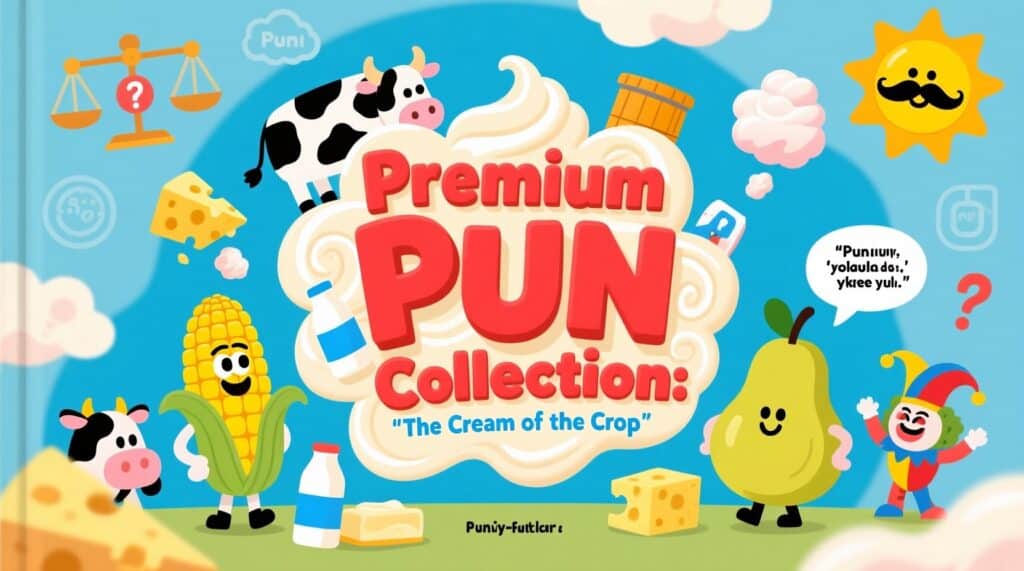 Premium Pun Collection: The Cream of the Crop