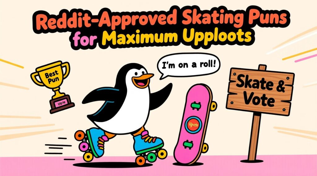 Reddit-Approved Skating Puns for Maximum Upvotes