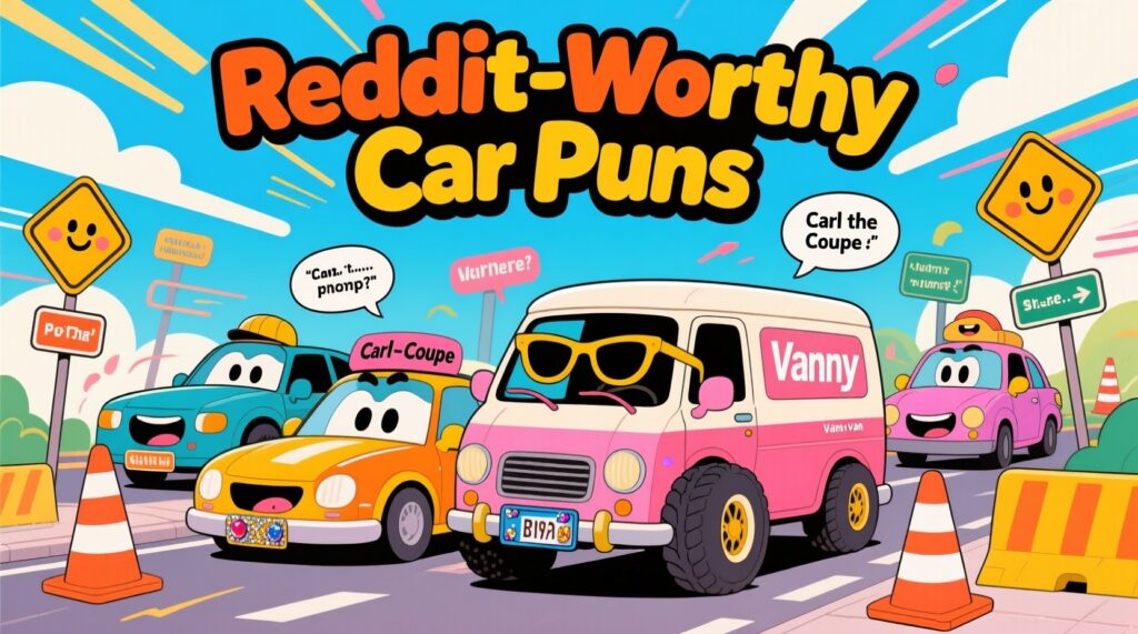 Reddit-Worthy Car Puns That Deserve All the Upvotes