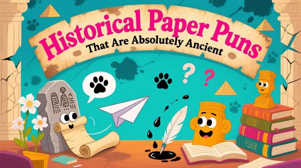 Historical Paper Puns That Are Absolutely Ancient