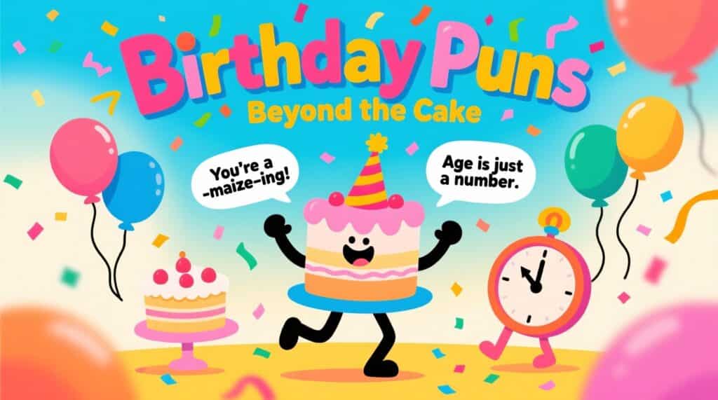 Birthday Puns Beyond the Cake