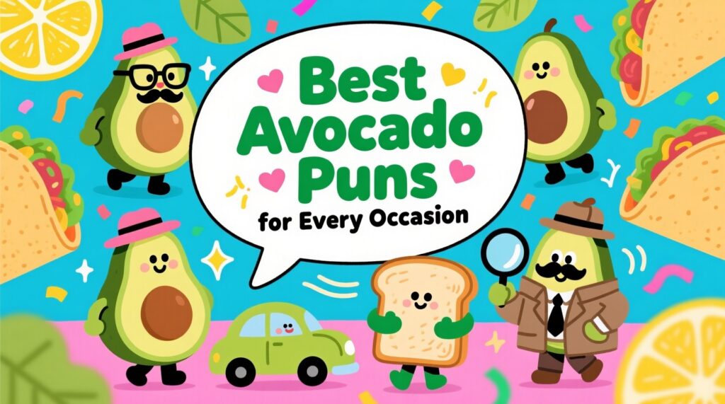 Best Avocado Puns for Every Occasion
